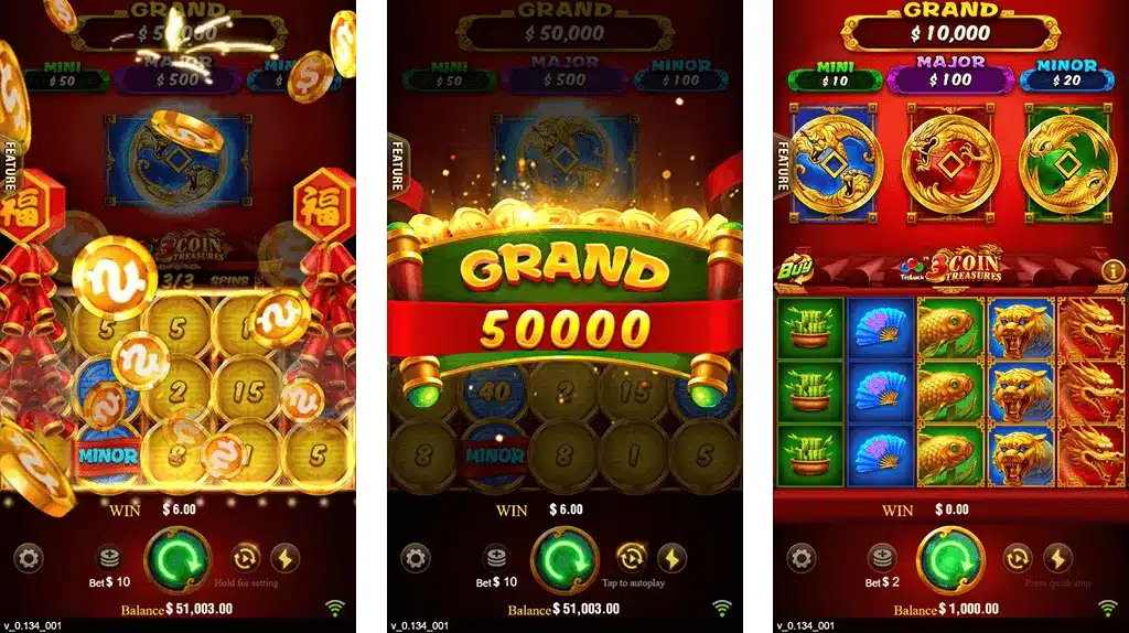 3 Coins Bet55 Bonus